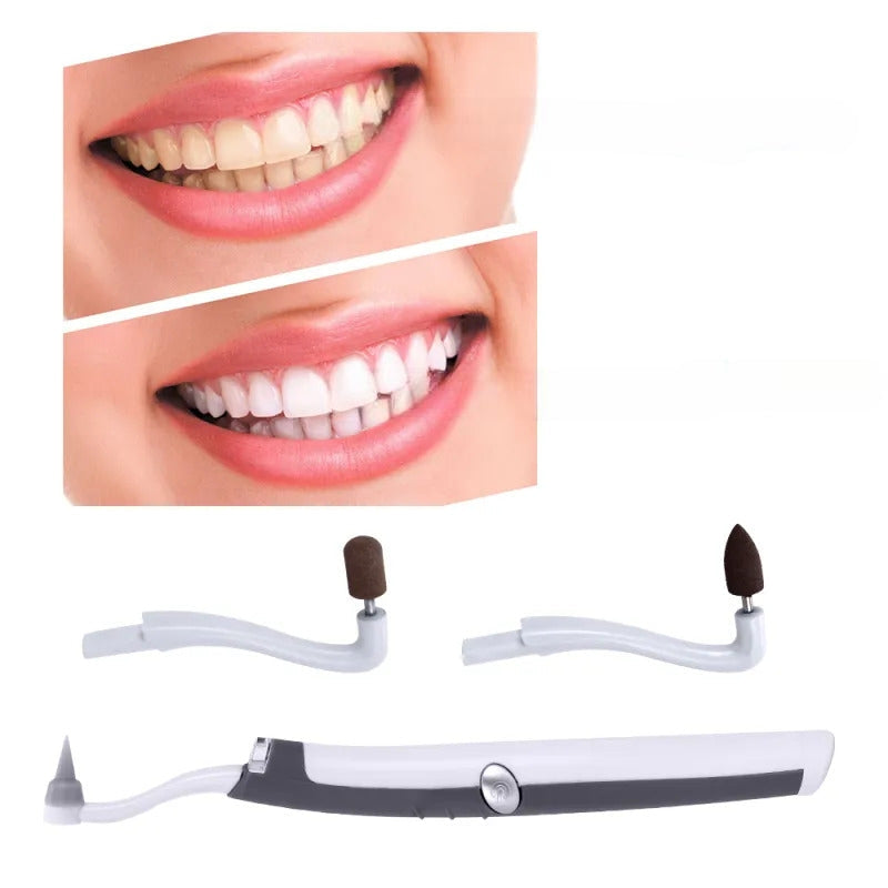 Ultrasonic Electric Teeth Cleaner with LED Light
