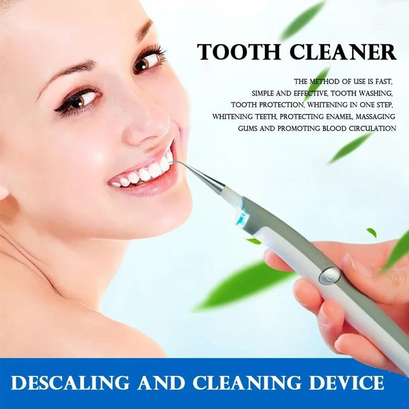 Ultrasonic Electric Teeth Cleaner with LED Light