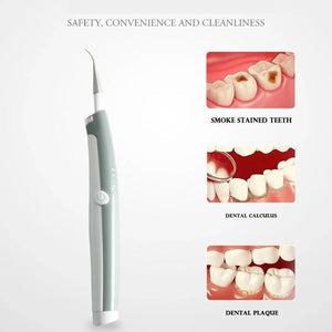 Ultrasonic Electric Teeth Cleaner with LED Light