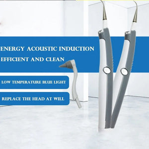 Ultrasonic Electric Teeth Cleaner with LED Light