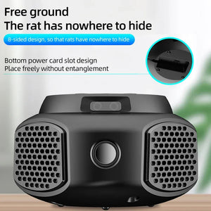 Ultrasonic Pest Repeller With 360 Degree Coverage For Indoor Use 1005009695809432-Black
