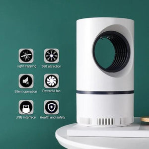 USB LED Mosquito Killer Lamp with 368nm Light Trap