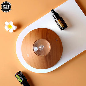Waterless Glass Essential Oil Diffuser With Touch Control And Light 1005004917548123-WHITE