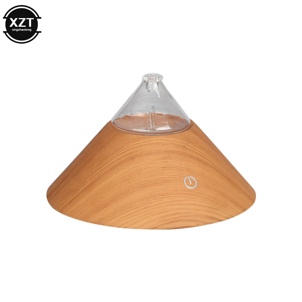 Waterless Glass Essential Oil Diffuser With Touch Control And Light 1005004917548123-WHITE