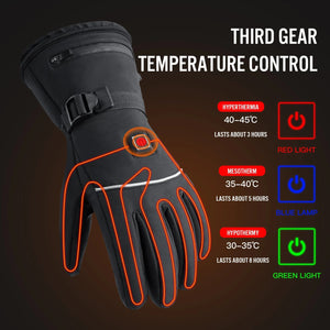 Waterproof Electric Heated Full Finger Gloves With Touchscreen And Fleece Lining 1005009916242300-al