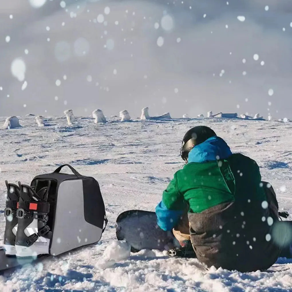 Waterproof Ski Boot Storage Bag With Shoulder Strap For Winter Gear 1005008063491143-al