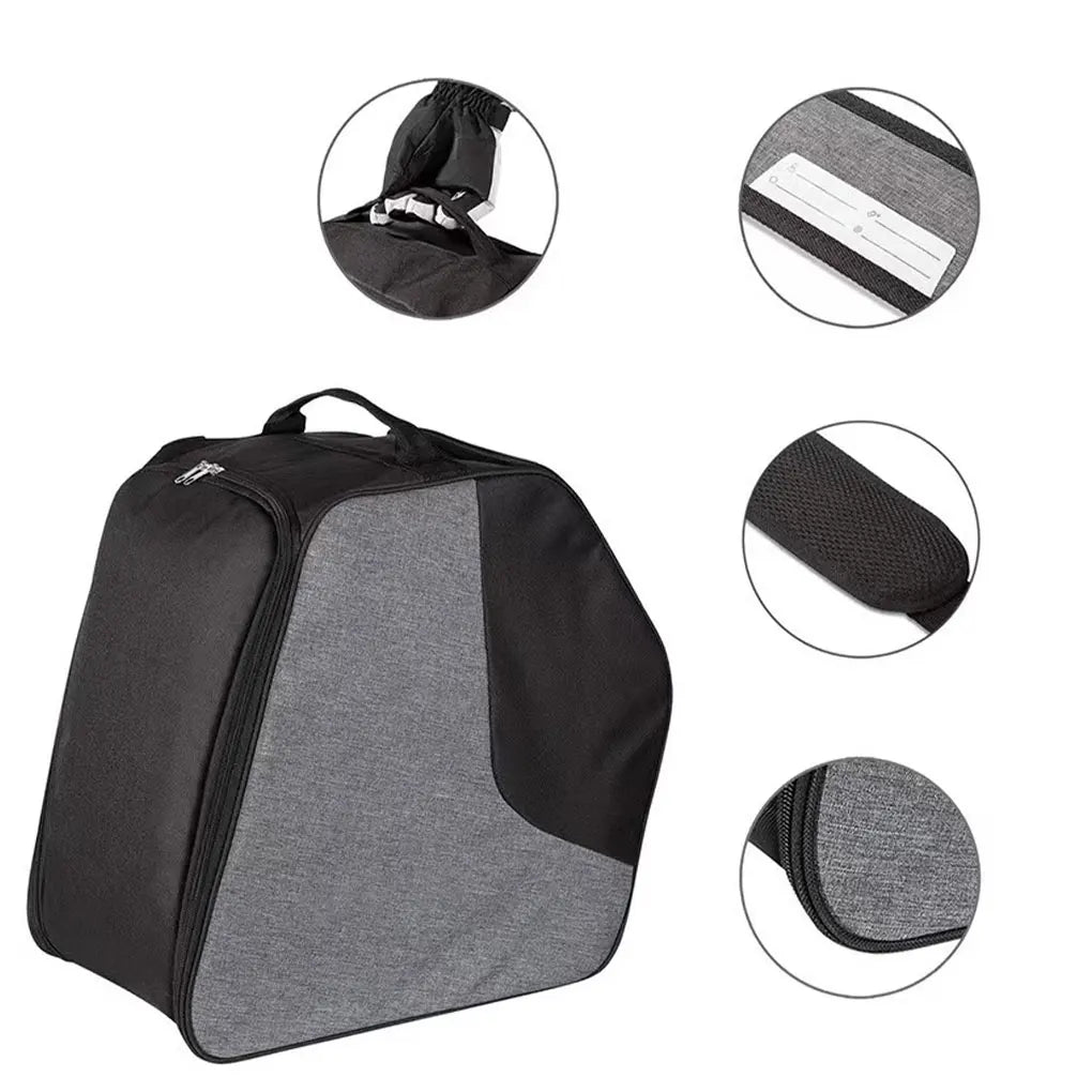 Waterproof Ski Boot Storage Bag With Shoulder Strap For Winter Gear 1005008063491143-al