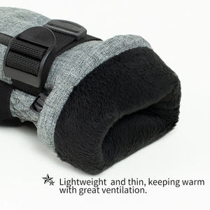 Waterproof Thermal Ski Gloves With Touchscreen Index Finger For Men Women 32953164624-grey-XL