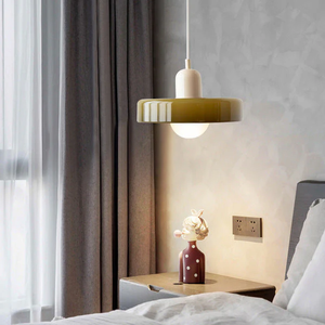 Glarefusion Modern Bauhaus Glass LED Pendant Light
