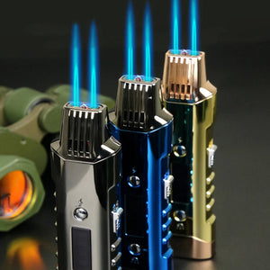 Windproof Dual Use Gas And Electric Lighter, Valentines Gifts For Him 1005005300754430-Fibre pattern