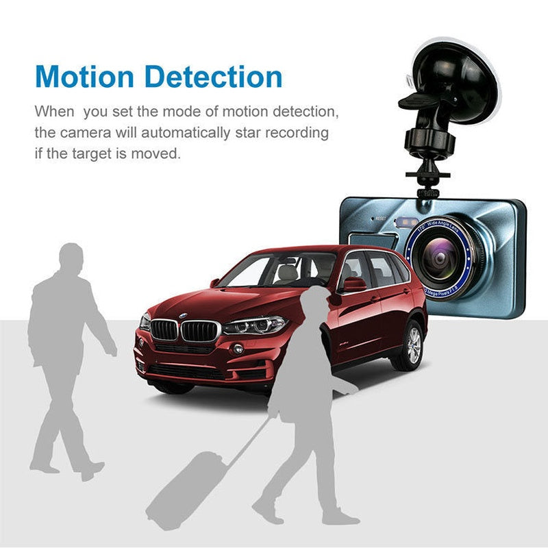 Wireless Front And Rear Dash Cam Dashboard Camera For Car With Night V ...