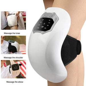 Wireless Knee Massager With Heat, Air Pressure, Vibration And Strap 1005010079957379-al