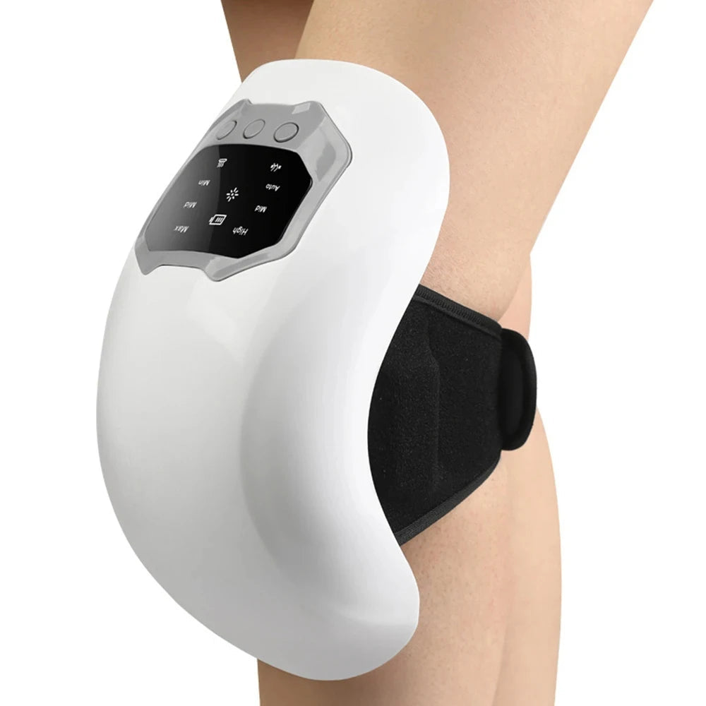 Wireless Knee Massager With Heat, Air Pressure, Vibration And Strap 1005010079957379-al
