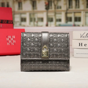 Women Trifold Letter Wallet With Snap Closure, Valentines Gifts For Her 1005010585646056-CA10-Apricot