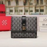 Women Trifold Letter Wallet With Snap Closure, Valentines Gifts For Her 1005010585646056-CA10-Apricot