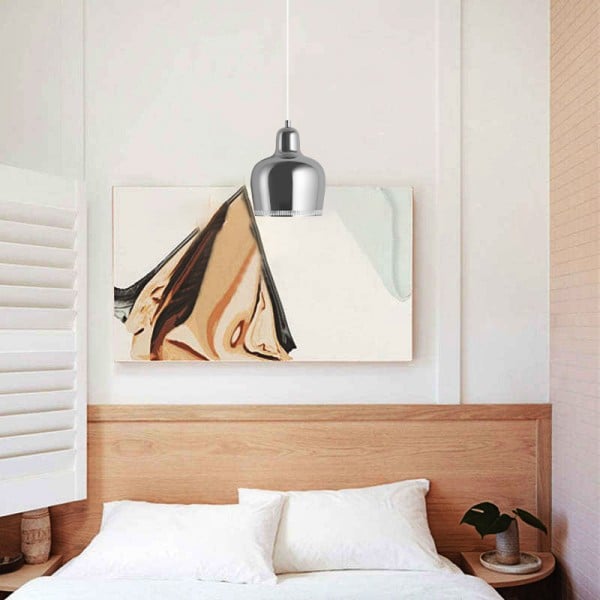Golden Bell Brass Pendant Light