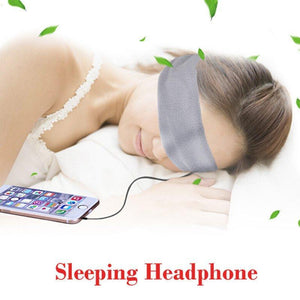 Anti-Noise Washable Running Sleeping Headband With Earphones