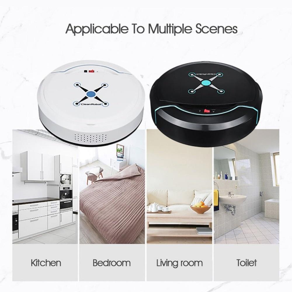Automatic USB Smart Robot Vacuum Cleaner for Hard Floors