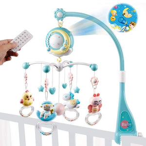 Baby Crib Mobile with Music, Night Light, and Star Projector