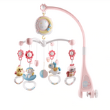 Baby Crib Mobile with Music, Night Light, and Star Projector