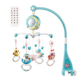 Baby Crib Mobile with Music, Lights, Projection, and Remote