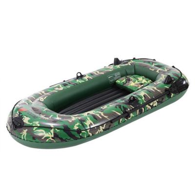 The Inflatable Boat Can Be Folded For Carrying