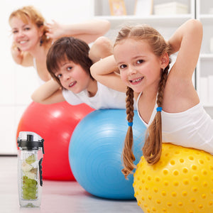 Detox Water Bottle Convenient Sliding Lid