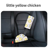 Cartoon Seat Belt Pad for Kids, Anti-Neck Safety Shoulder Cushion