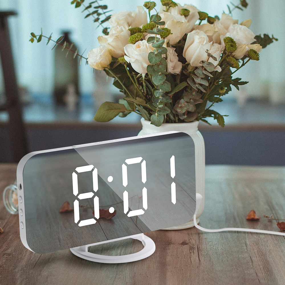LumoTime - Sleek LED Digital Alarm Clock