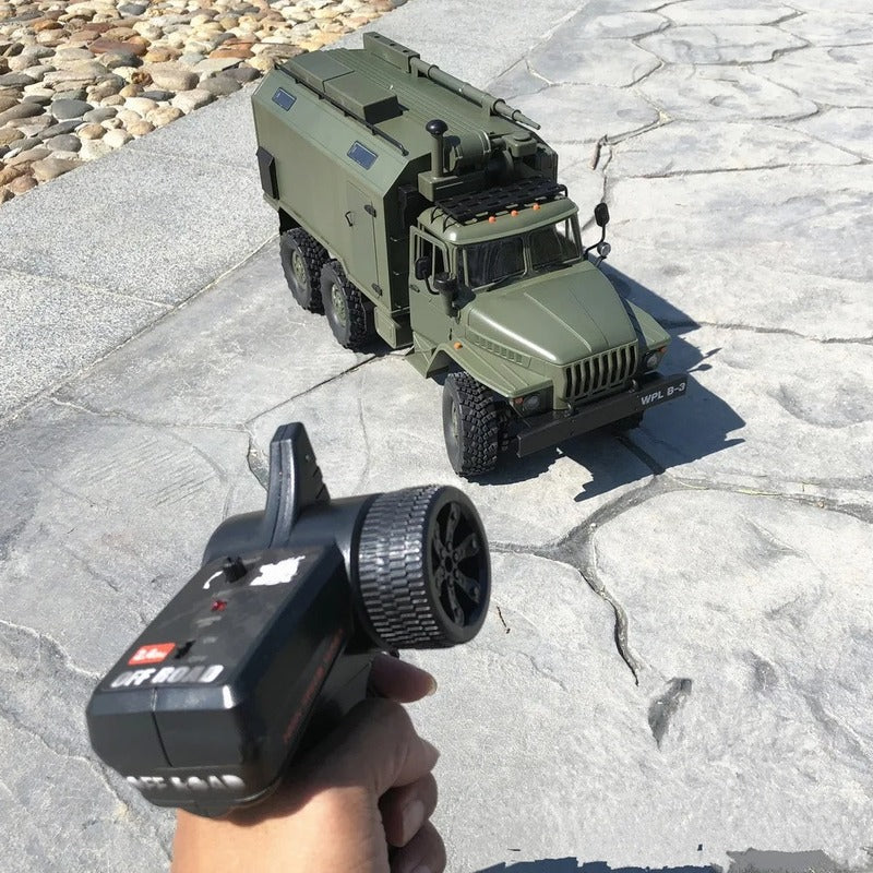 6WD Ural RC Command Vehicle with LED & Battery
