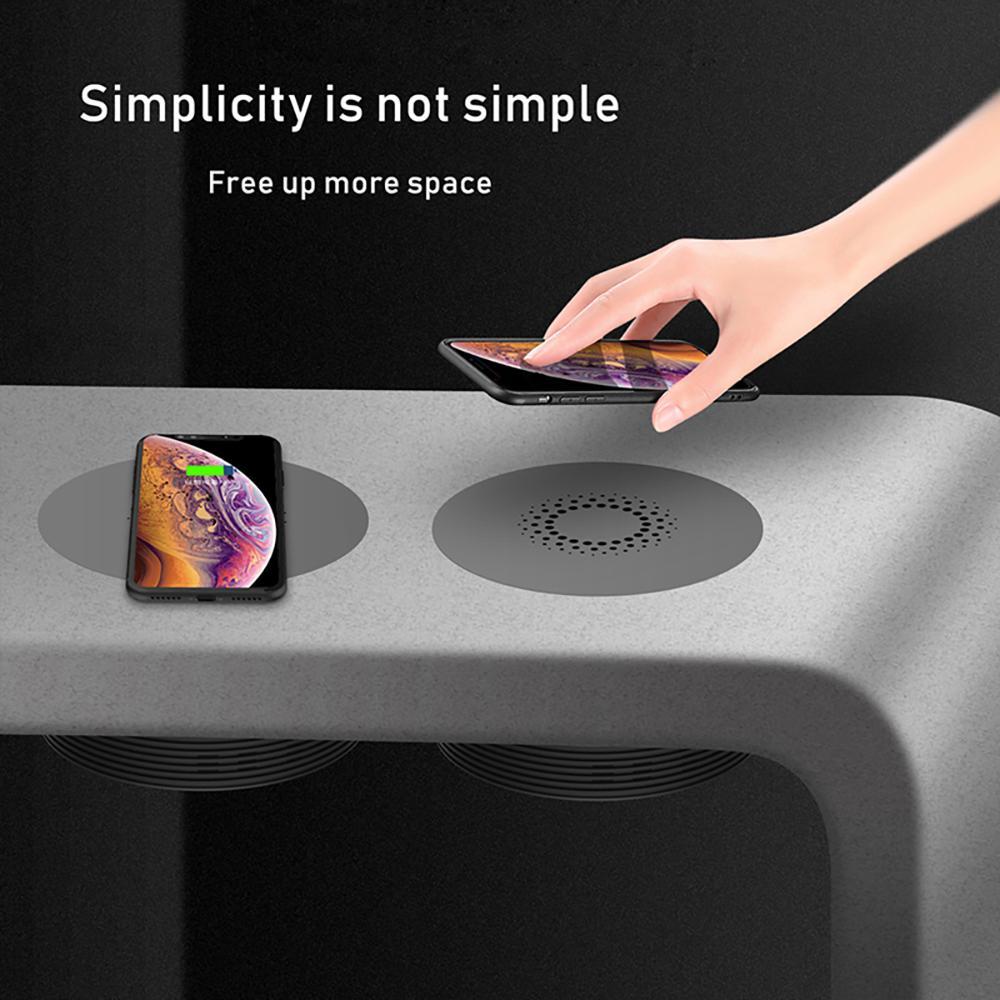 Long-Distance Invisible Wireless Charger For Desk