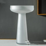 Frosted Glass Vase Nordic Style Home Decor