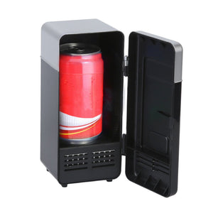 Car Mini Fridge Warmer And Cooler Dual Auto Usb Refrigerator