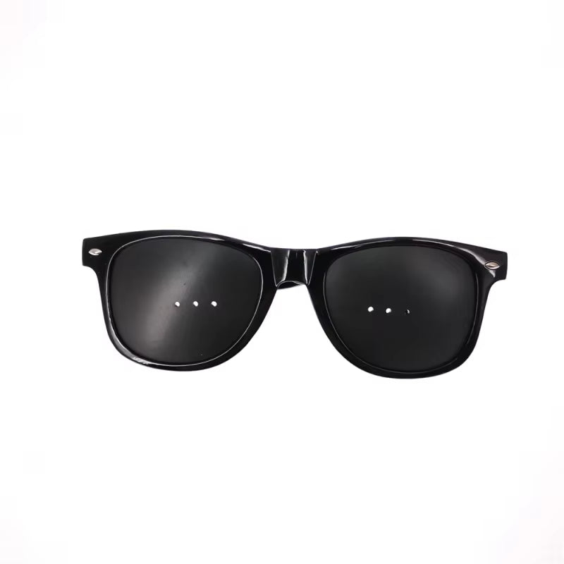 Pinhole Glasses for Vision Correction and Eye Relaxation