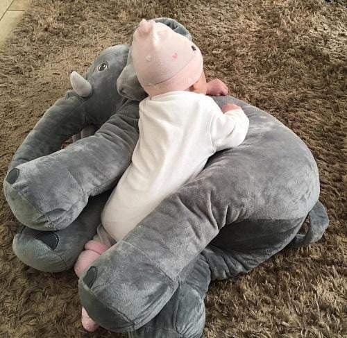 Elephant Doll Plush Toy Elephant Pillow Baby Comfort Doll