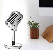 Retro Desktop Microphone