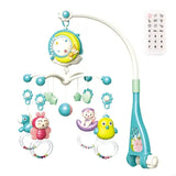 Baby Crib Mobile with Music, Lights, Projection, and Remote