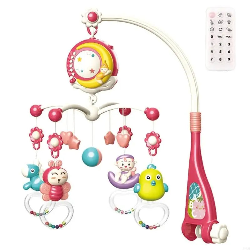 Baby Crib Mobile with Music, Lights, Projection, and Remote
