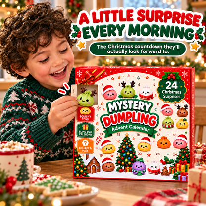 24 Surprises Dumpling Squishy Advent Calendar 2026