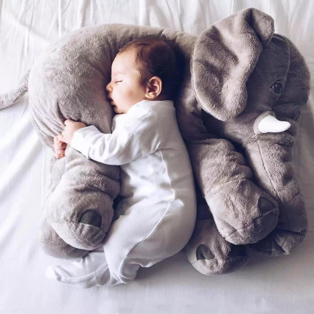 Elephant Doll Plush Toy Elephant Pillow Baby Comfort Doll
