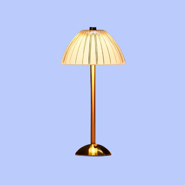 Modern Crystal Metal Table Lamp