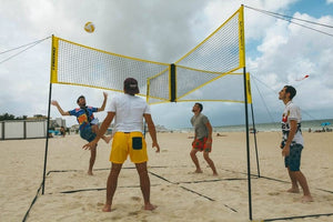Cross Volleyball Net, Pe Four Sides Standard Volleyball Net