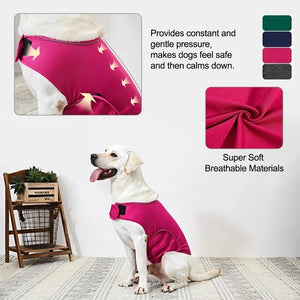 Dog Anxiety Vest Calming Shirt for Small to Large Pets
