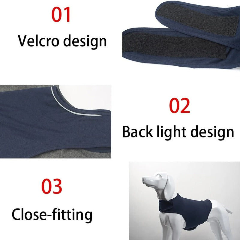 Dog Anxiety Vest Calming Shirt for Small to Large Pets