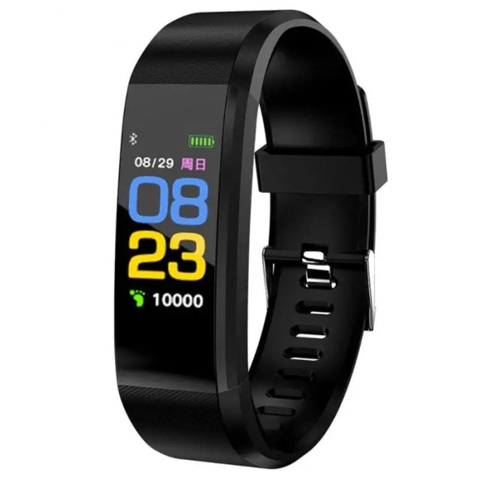 Waterproof Fitness Smartwatch with Heart & BP Monitor