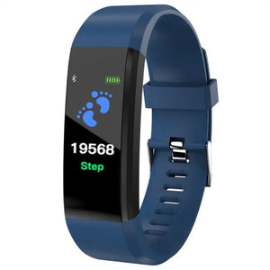 Waterproof Fitness Smartwatch with Heart & BP Monitor
