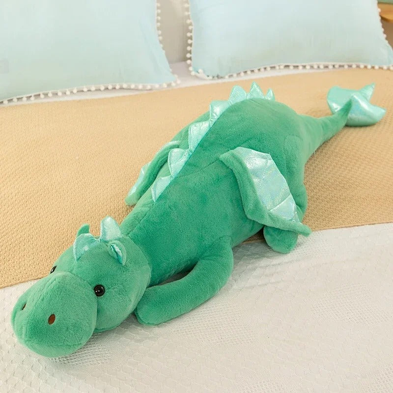 150cm Flying Dragon Stuffed Dinosaur Pillow for Kids