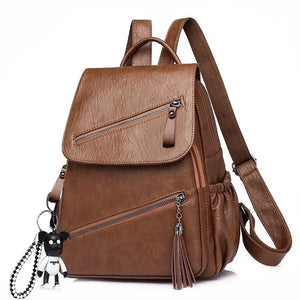Mcarthur Cowhide Leather Rucksack