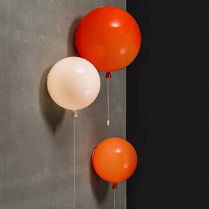 Colorful MEMORY Balloon Wall Lamp