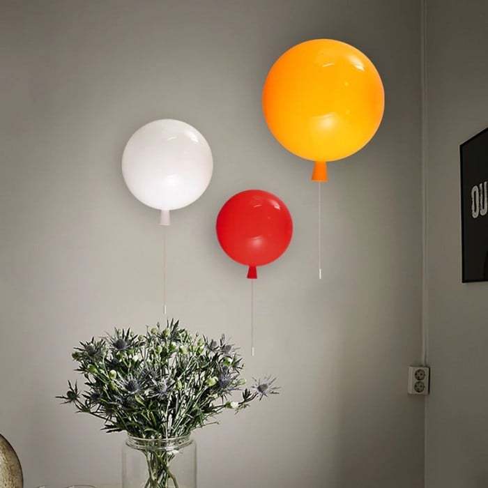 Colorful MEMORY Balloon Wall Lamp